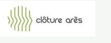 Logo Clôture Arès - stivt trådpanel kompatibelt med Redcinha® Delclo® afskærmningskittet