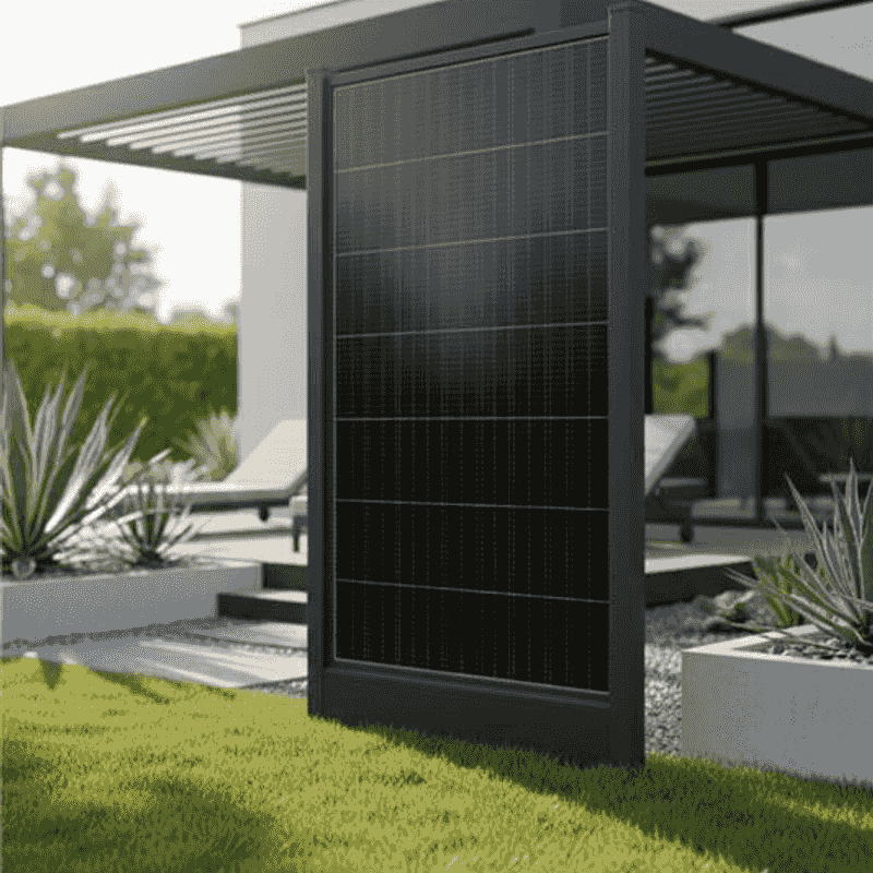 elipsun® Garden · solardrevet bifacial robotplæneklipper